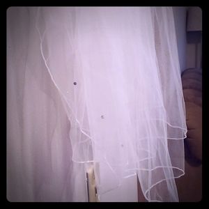 2 Layer Ivory Bridal Veil